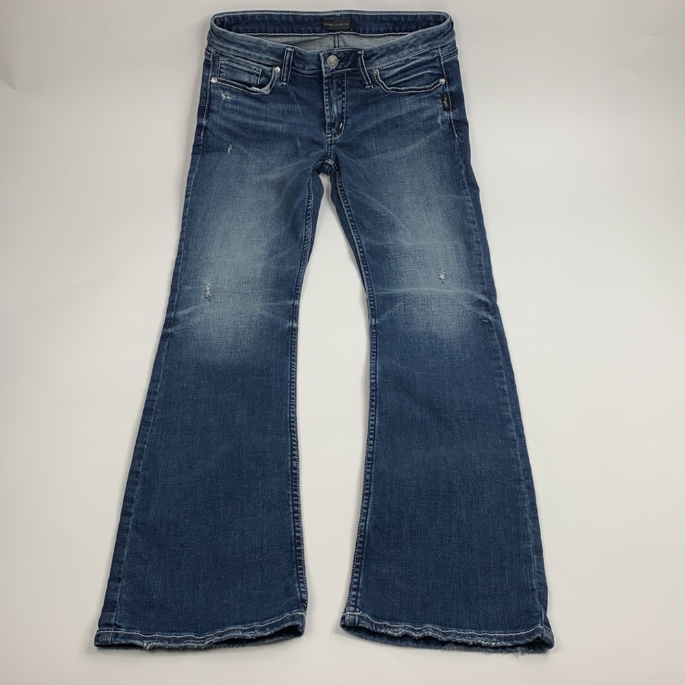 Silver Jeans Tuesday Slim Bootcut Size 29 Stretchy Medium wash denim Slim fit